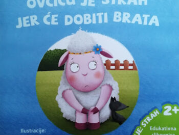 Ovčicu je strah jer će dobiti brata